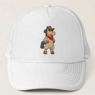 Horse as Cowboy Keps
