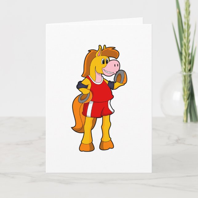 Horse as Runner Kort (Framsida)