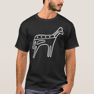 Horse, Australian teckning (Aborigine) Tee Shirt