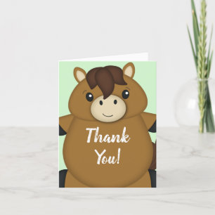 Horse Baby Shower Tack Kort