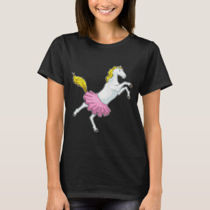 Horse Ballerina Ballet Dance T Shirt