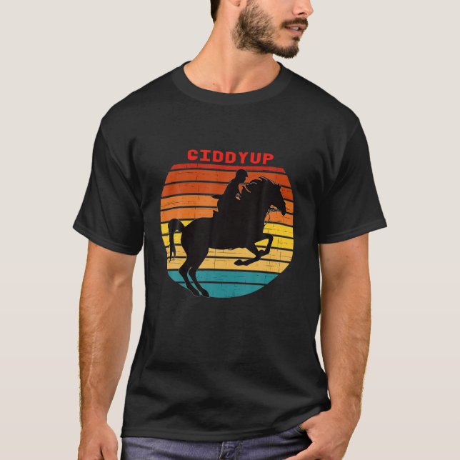 Horse Bandana för  häst T Shirt (Framsida)