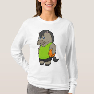 Horse Basketball Player Basketball T Shirt