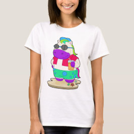 Horse Beach Beverage Summer T Shirt