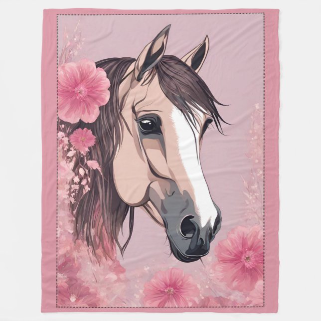 Horse Blanket Fleecefilt (Framsidan)