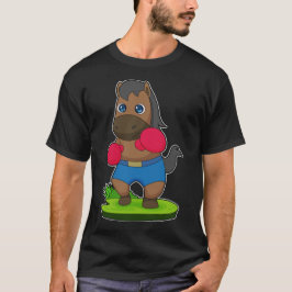Horse Boxer Boxing handskar T Shirt