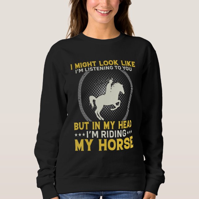 Horse Boys Girls Manar & Women Kärlek Horses 1 T Shirt (Framsida)