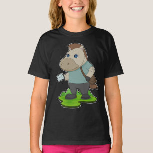 Horse Brev T Shirt