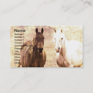 Horse Buddies Visitkort