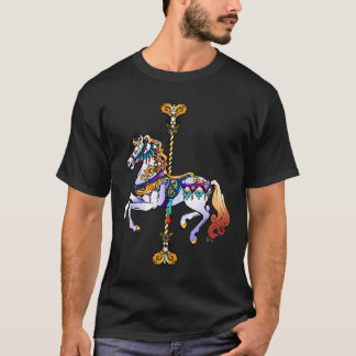 Horse Carousel Horse 186 Pony T Shirt