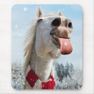 Horse Catching Snowflakes Musmatta