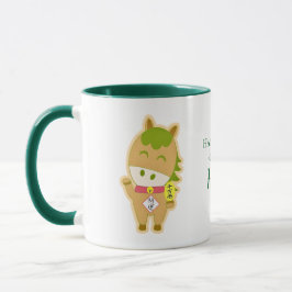 Horse Chinese New Year 2026 Lucky Green Custom Mug Mugg