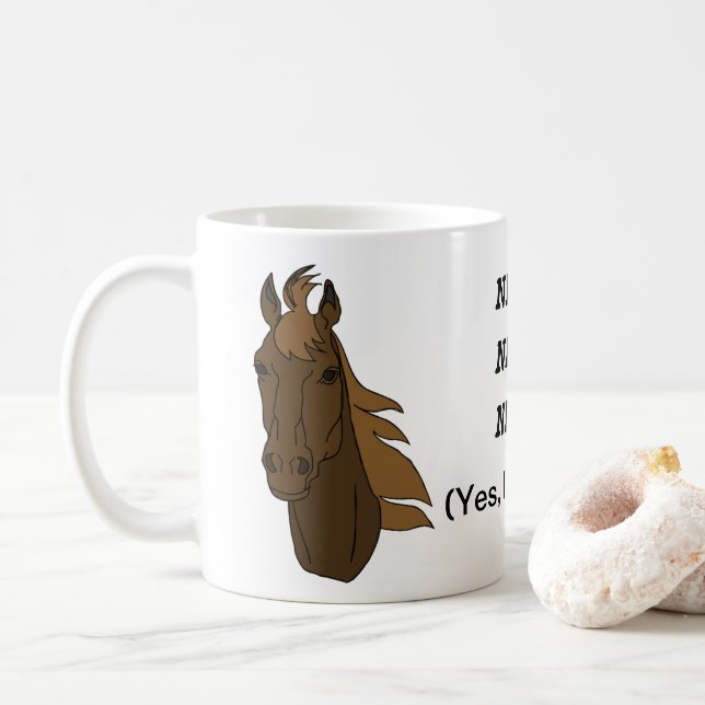 Horse Coffee Mugg (Med munk)