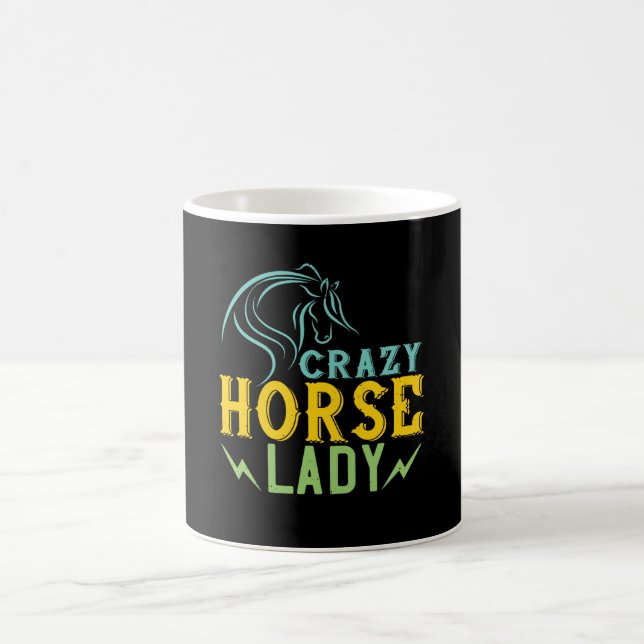 Horse - Crazy Horse Dam Kaffemugg (Center)