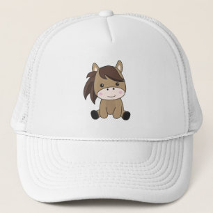 Horse Cute Pony Equine Rider for Children Keps