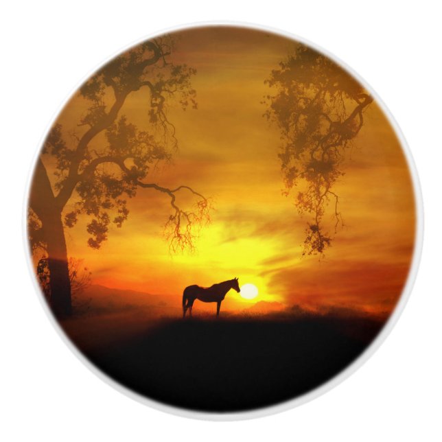 Horse Decor Knobs Knopp (Framsidan)