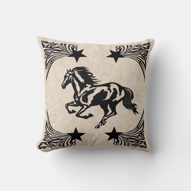 Horse Dekorativ kudde (Framsida)