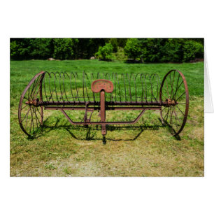Horse Drawn Hay Rake OBS Kort
