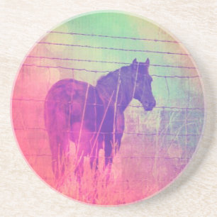 Horse Dreams Underlägg Sandsten