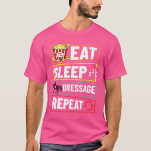 Horse Dressage Horse Riding Training Arena Competi T Shirt