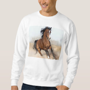 horse_ebooks lång ärmad tröja