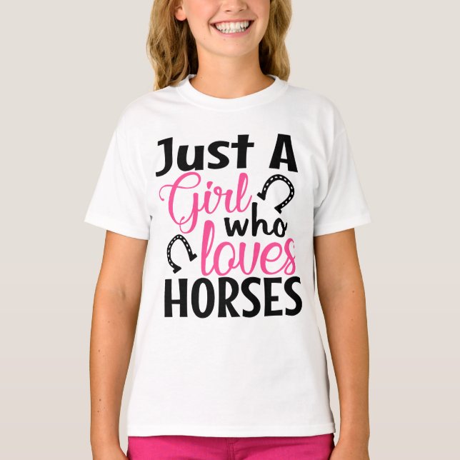 Horse Equestrian Cowgirl Land Westernare Horseback T Shirt (Framsida)