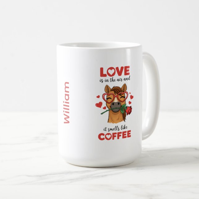 Horse Express Your Love Mug Kaffemugg (Framsida höger)