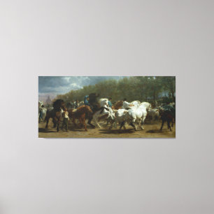 "Horse Fair" av Rosa Bonheur Canvastryck