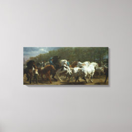 Horse Fair (av Rosa Bonheur) Canvastryck