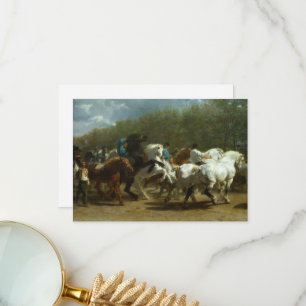 Horse Fair av Rosa Bonheur Tack Kort
