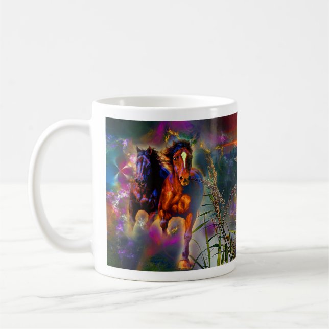 Horse Fantasy Kaffemugg (Vänster)