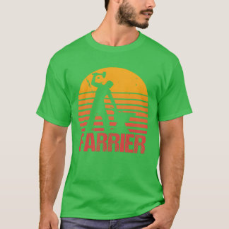 Horse Farrier Blacksmith Pappa Anvil Sunset retro T Shirt