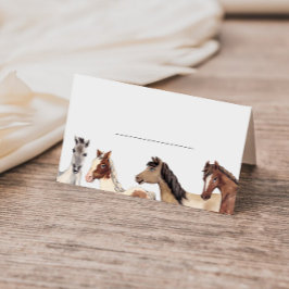 Horse Fill in  Placeringskort