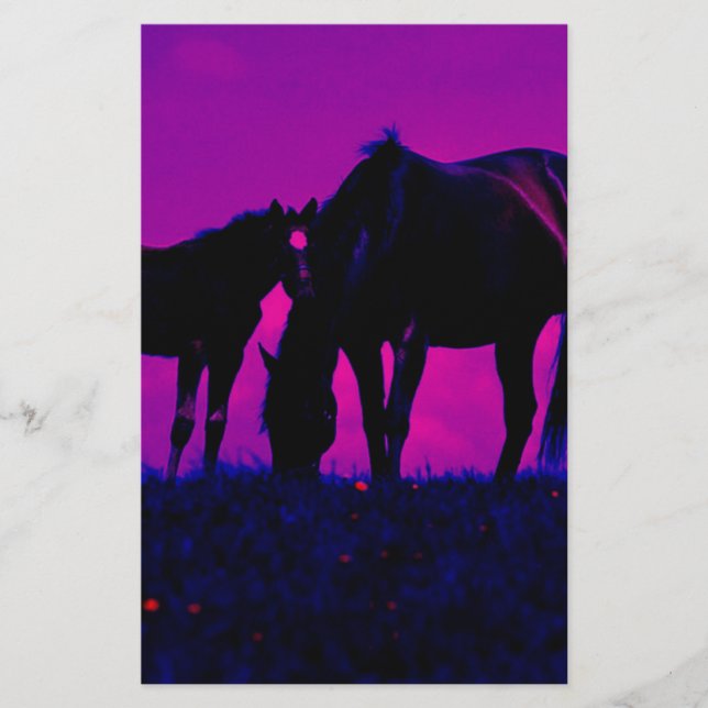 Horse & Filly (Framsida)