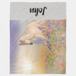Horse Fleece Blanket