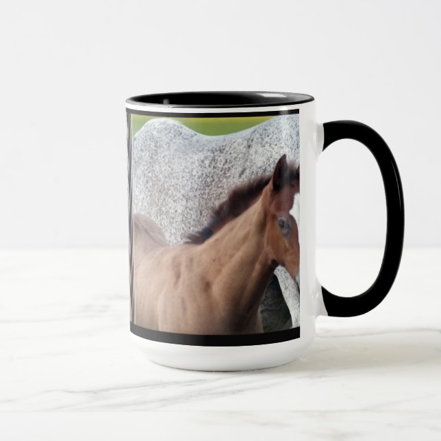 Horse Foal Art Mugg (Höger)
