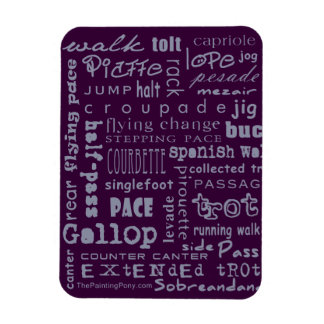 Horse Gaits Magnet