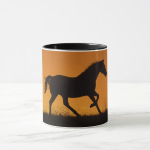 Horse Galloping Southwest Coffee Mugg