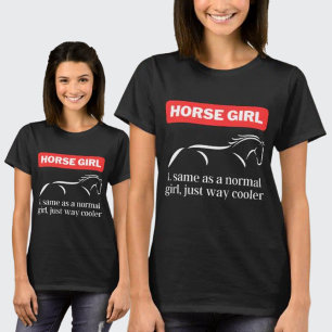 Horse Girl,  Älskare T Shirt