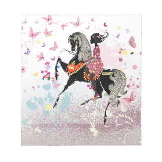 Horse Girl Anteckningsblock
