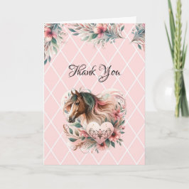 Horse Girl Birthday Tack Kort