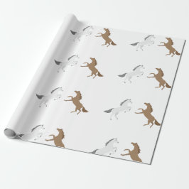 Horse Girl Equestrian Cowgirl First Birthday Presentpapper