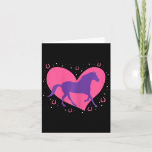 Horse Girl  Equestrian Horse Lover Kort