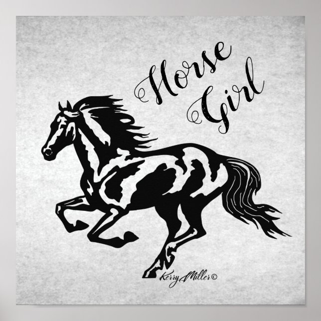 Horse Girl, Horse Poster (Framsidan)