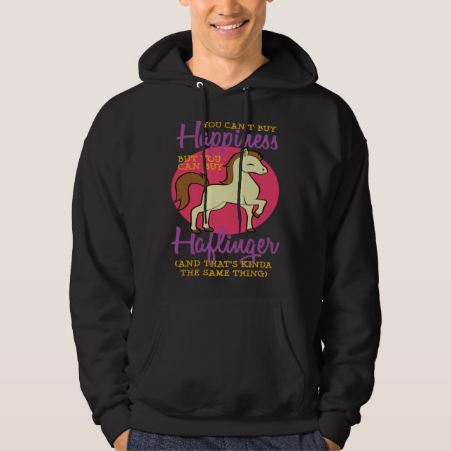 Horse Girl Horseback Riding Halfinger Lover Thorou Hoodie (Framsida)