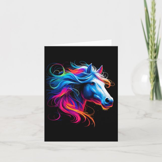 Horse Girl  Kort (Framsida)