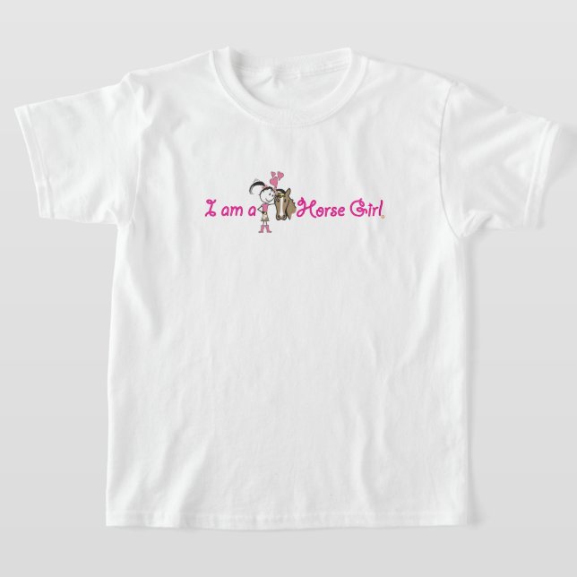 Horse Girl T Shirt (Laydown)