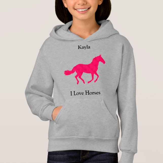 Horse Girl T Shirt (Framsida)