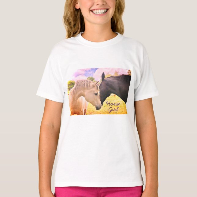 Horse Girl T Shirt (Framsida)