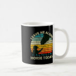 Horse Girls Teenager för  &stämpel; ra Kaffemugg<br><div class="desc">Horse Girls Teenager för  & Tävla Retro</div>